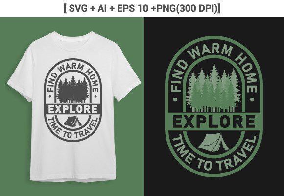 Download Adventure Summer Forest Outdoor Camp SVG - Adventure Collection