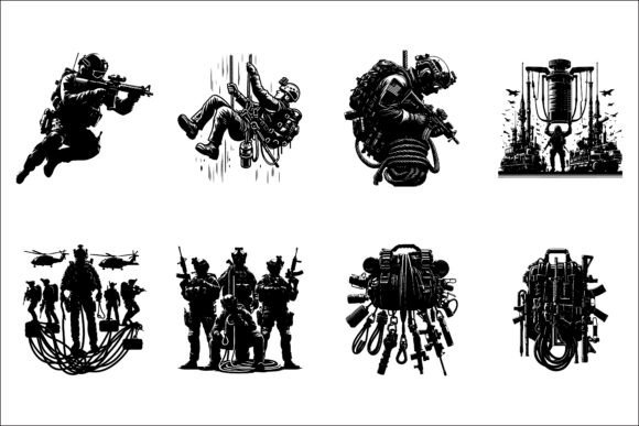 Download Firefighter Action Pose Silhouette - Action pose Collection