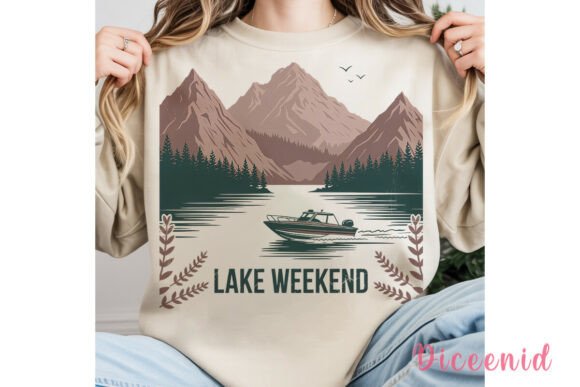Download Lake Weekend Adventure Scene PNG - Adventure Collection